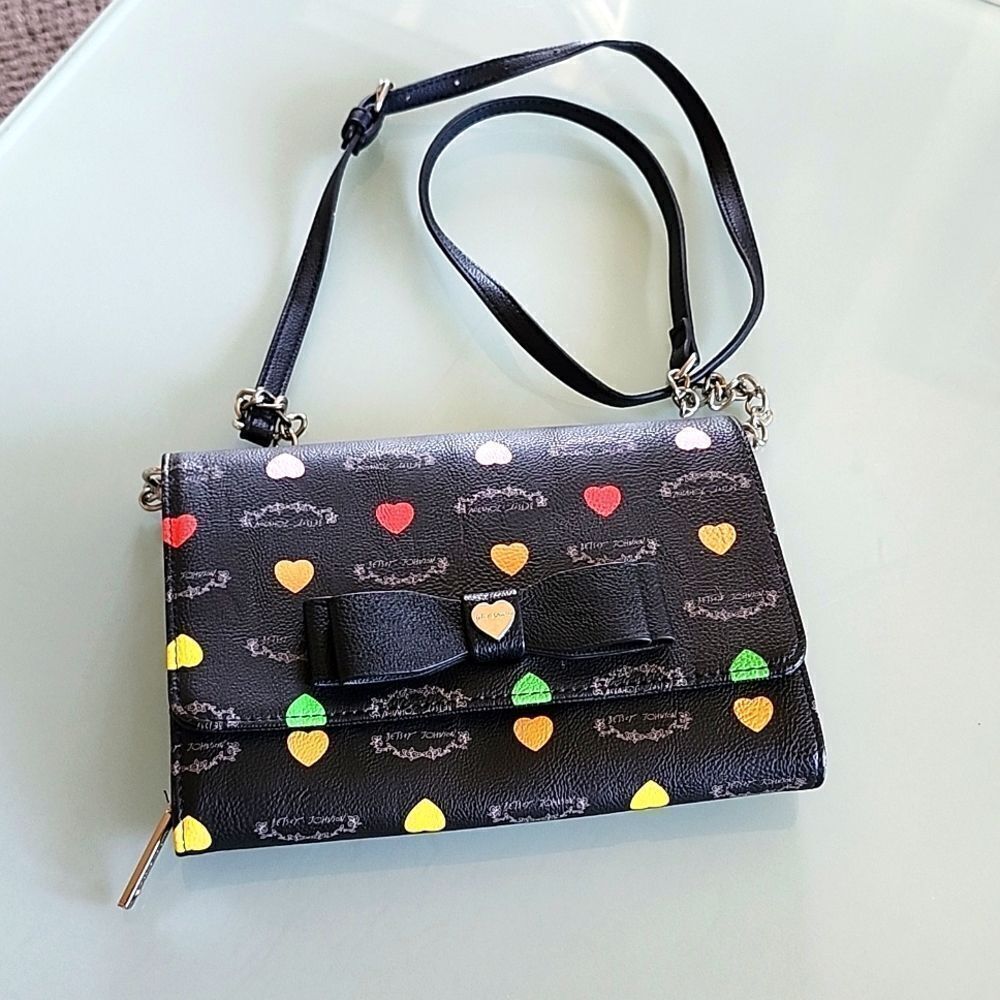 Betsey Johnson Maximalist Kitchcore‎ Whimsical Crossbody
